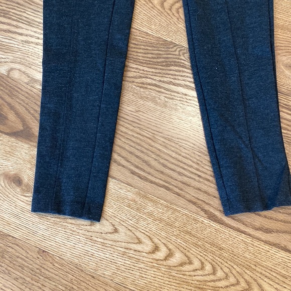 Womens Halogen pull on gray pant workwear wearever ponte elastic slim fit - Picture 2 of 8